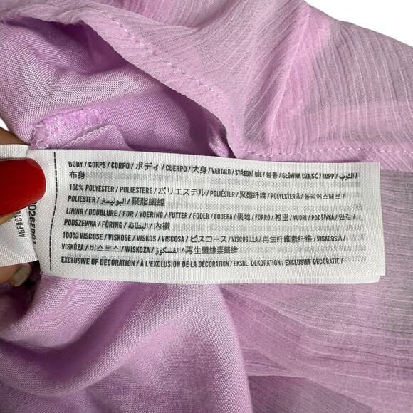 Abercrombie & Fitch Women's Pink Dress sz MP - Picture 8 of 8